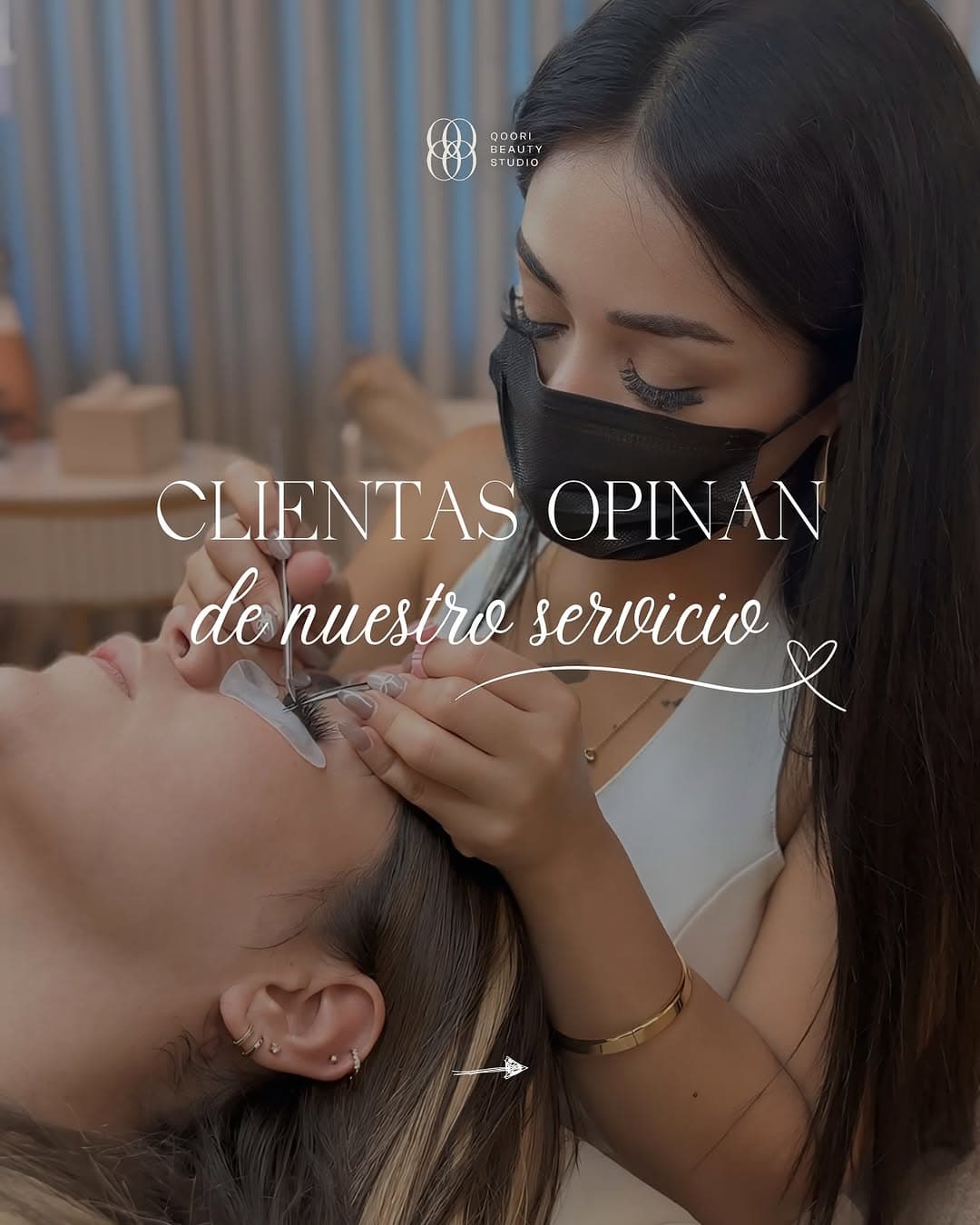 Publicación de Instagram de Qoori Beauty Studio